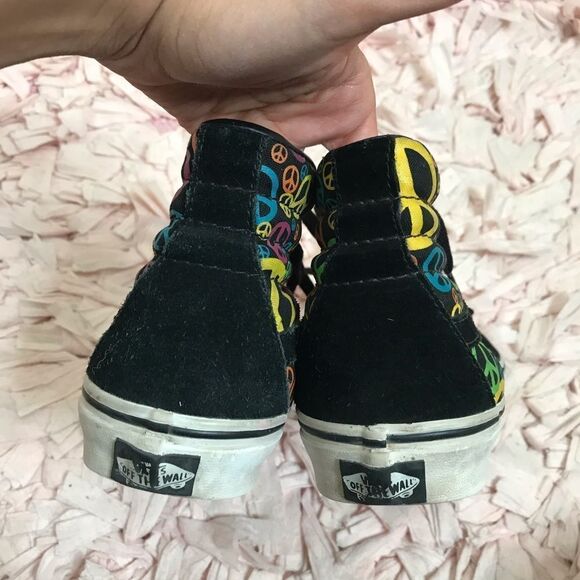 Vans rainbow peace signs hi tops‎ - Picture 2 of 5